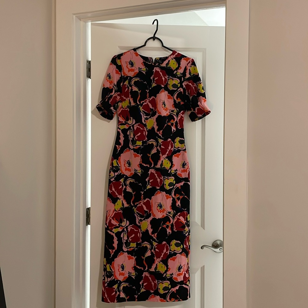 Floral Zara Midi Dress